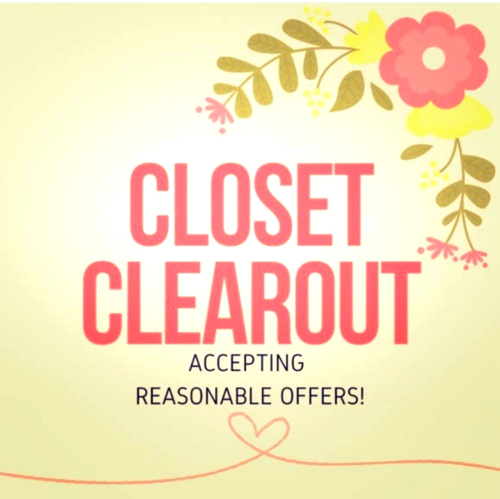 Everything is on sale!!! MAKE OFFERS!!